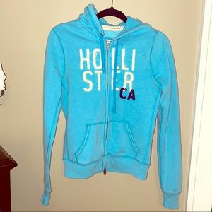 Hollister zip up hoodie